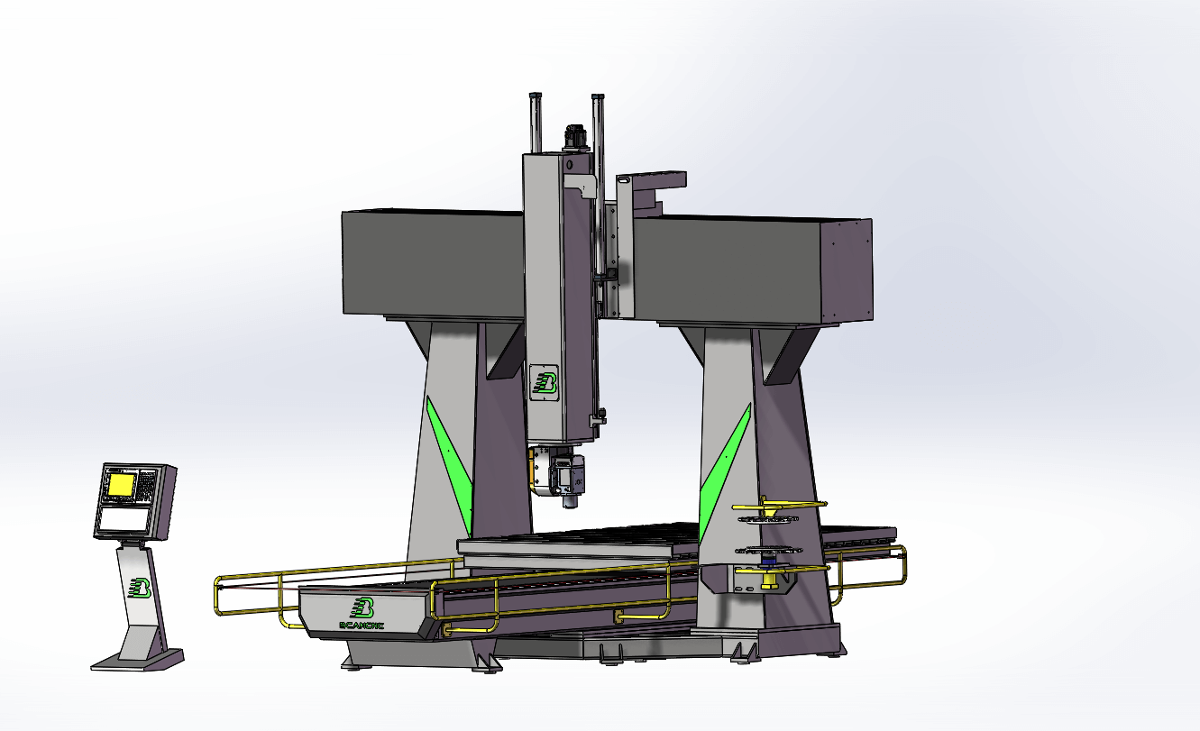 What is the advantage of a five-axis cnc router than a four-axis cnc router?