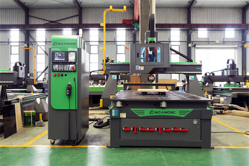 What is the overall structure and principle of the stone cnc router machine