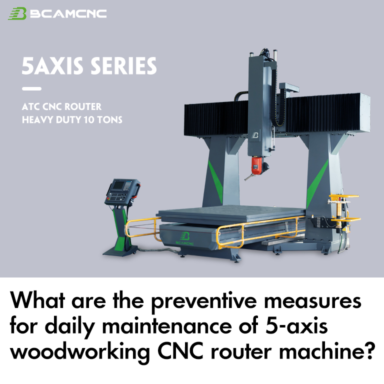 Main Functions of 5 Axis CNC Router Machine