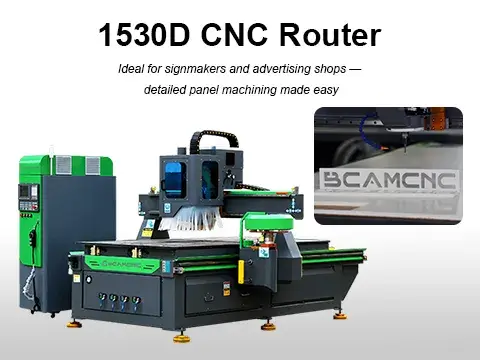 1530D CNC Router for Sign Making — Precision Engraving & Cutting Demo