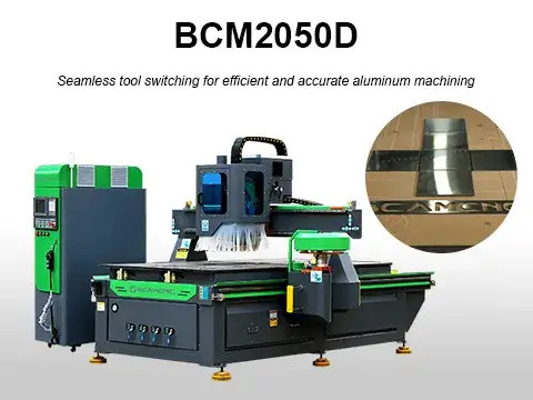 Auto tool change wood cnc router machine BCM2050D