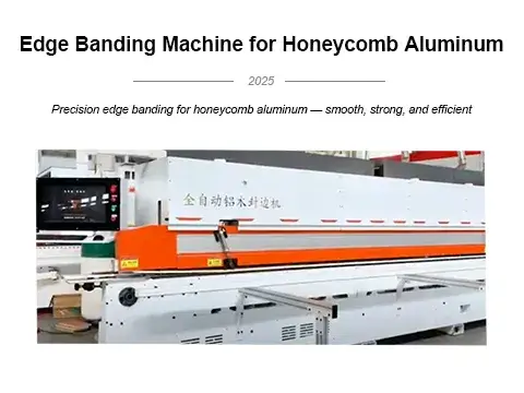 Edge Banding Machine for Honeycomb Aluminum
