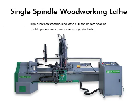Single Spindle Woodworking Lathe