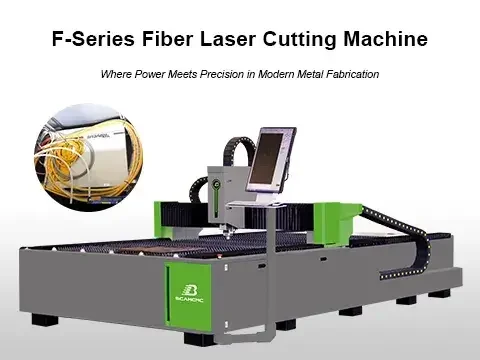 F-Series Fiber Laser Cutting Machine – Sleek Design, Unmatched Precision